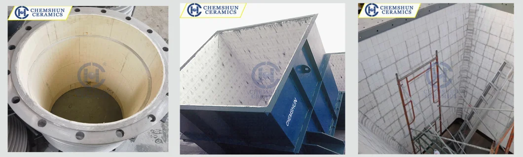 High Quality Alumina Ceramic Liner for The Wear Solutions in The Mining