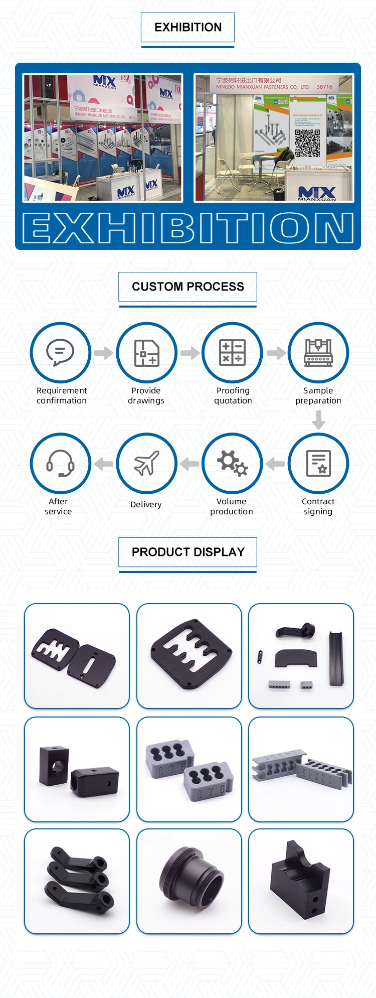 China Factory Supply Custom Polyurethane Injection Molding Elastomer Parts Products