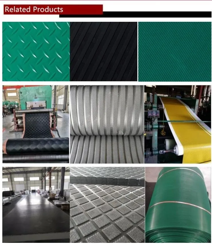 Anti-Abrasion Latex Rubber Sheet Natural Gum Rubber Lining with High Wear-Resistance