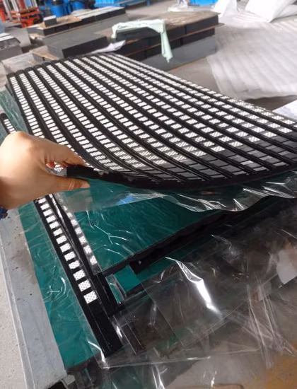 Rivestimento del tamburo del trasportatore in gomma ceramica di alta qualità Rivestimento della puleggia in ceramica